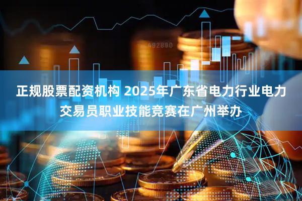 正规股票配资机构 2025年广东省电力行业电力交易员职业技能竞赛在广州举办